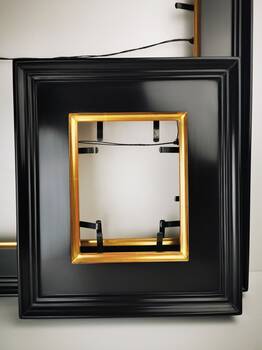 Szeroka rama do obrazu złoto 23 karat