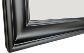 Czarna rama do obrazu, półmat