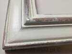 Lustro ramie shabby chic