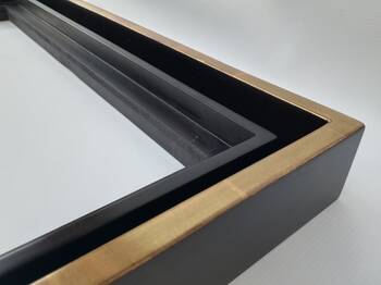 Czarno złota rama do obrazu