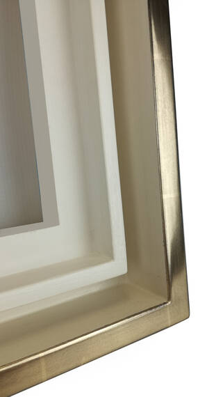 Głęboka rama do obrazu, złota, biała lub czarna