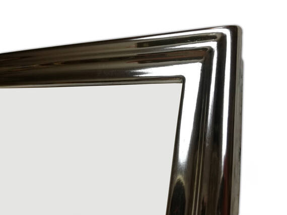 Rama złota na wymiar – białe złoto płatkowe 6K