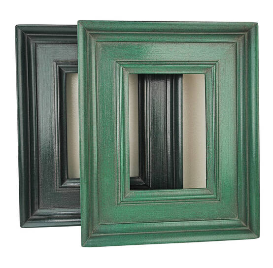 Zielona rama do obrazu lub zdjęcia