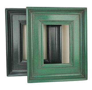 Zielona rama do obrazu lub zdjęcia