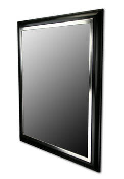 Rama do obrazu tradycyjna zachodząca na obraz, grubość blejtramu 18 mm. białe złoto płatkowe 6 karat 