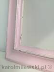 Przecierana rama do obrazu shabby chic