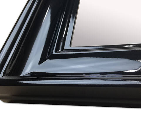 Mirrors in frames made to measure