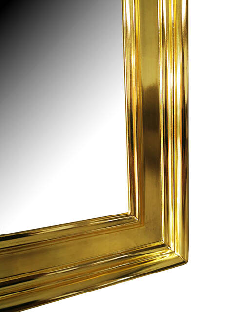 Jak wybrać idealne lustro w złotej ramie?